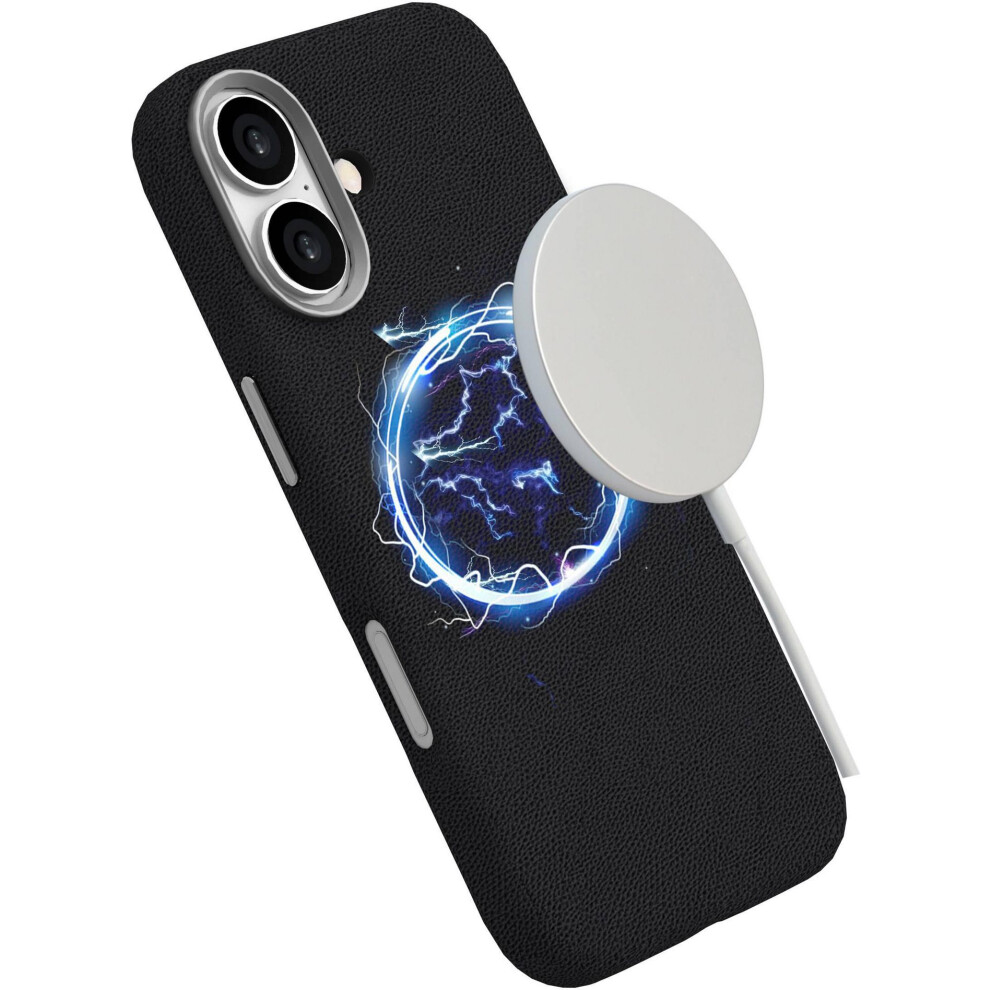 Estuff Iphone 17 Infinite Venice Magnetic Pu Leather Cover - 86% Recycled Plastic Black 5715063807897
