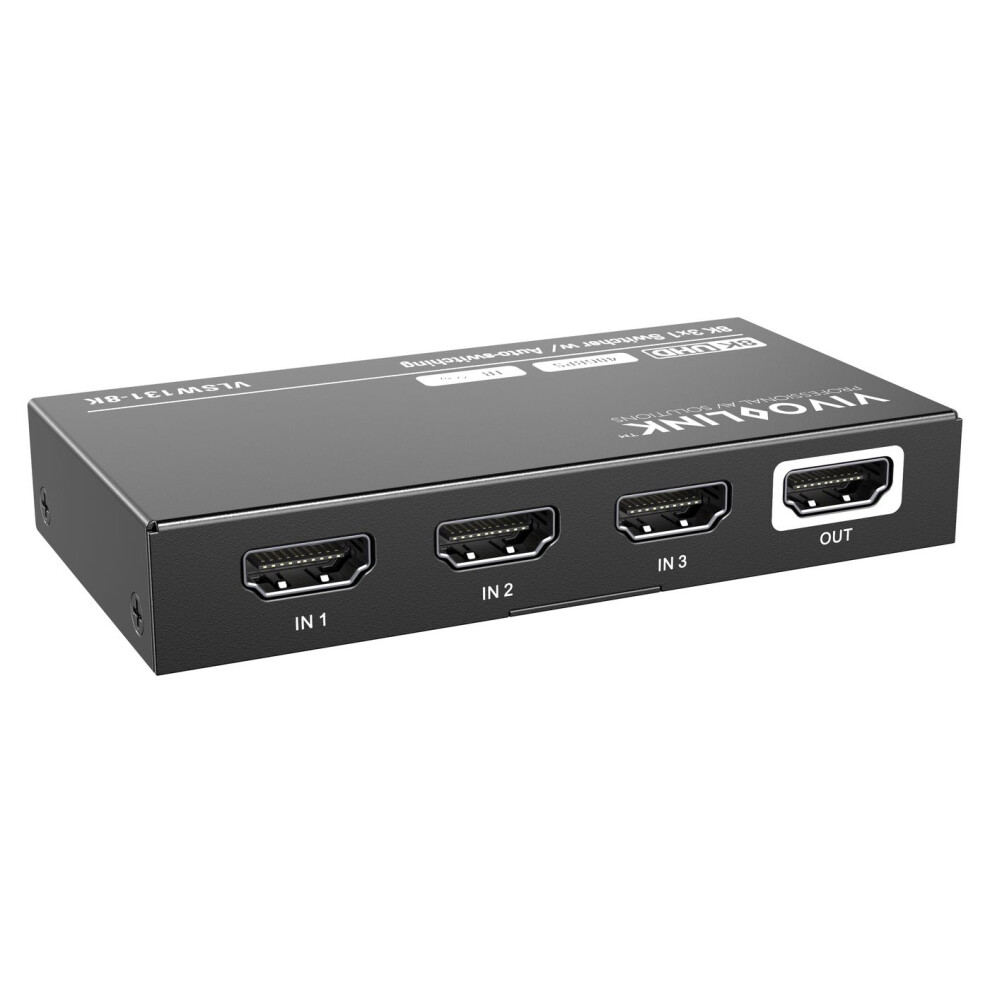 Vivolink Hdmi Switcher 3X1 (8K@60Hz) 5715063697900