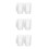 6Pcs Practical Beer Mug Transparent with Handle for Home 6