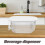 Witte ABS Drankendispenser Met , Koelkast Waterkan 5