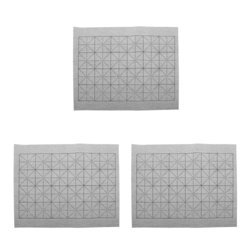 18Feuilles Tapis Eau Gris Épais Pour École Bureau 1