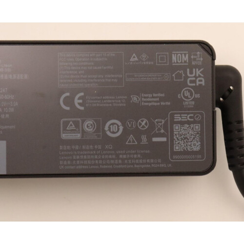 Lenovo 45W AC-adapter til Lenovo ThinkPad Helix, 5A10W86247 2