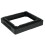 Lanview by Logon W=800 D=1200 H=100mm PLINTH MODULE BLACK 1