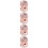 4Ensembles Couture Mini Rose Plastique Pour Rangement Sûr 7