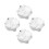 4Pièces Épingle Cheveux Rose Clip Floral Broche Double Usage 4