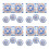 80Pièces Serviettes Jetables Hanoukka Design Moderne Étoile De David 7