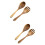 4Pièces En Bois Café Ensemble Simple Résistant 6