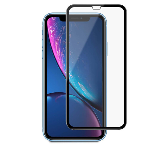 eSTUFF iPhone 11/XR Full Cover Screen Protector. Titan ShieldÂ