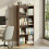 Vida Designs (4 Tier Large) Cambridge Wooden Bookcases Shelving Display Storage Unit 1