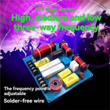 300W 3 Way Treble Midrange Bass Speaker Crossover Hi-Fi Audio Crossover Filter Distributior DIY Ktv Stage Speaker Filter