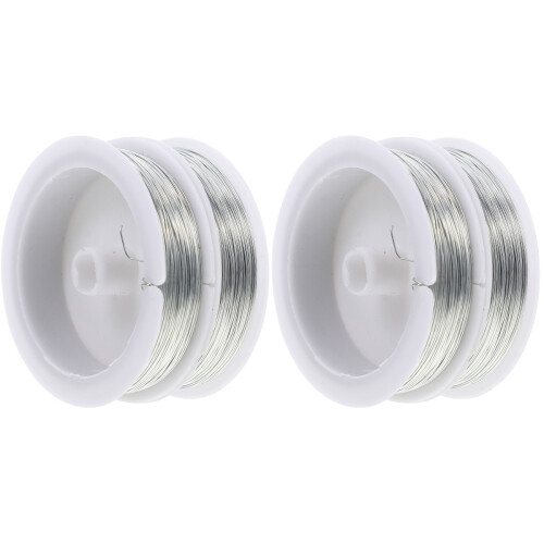4Rouleaux Fil Fer Galvanisé Souple Pour 1