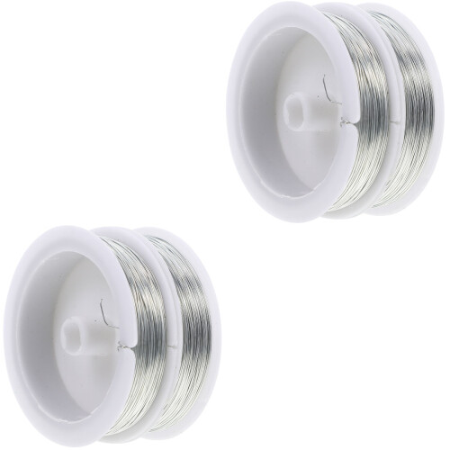 4Rouleaux Fil Fer Galvanisé Souple Pour 2