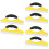6Pcs Hanging Rope Shower and Window Cleaner Squeegee in Yellow 5
