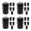24Pcs Durable Rubber Alto Saxophone End Caps Easy Install Plugs 2