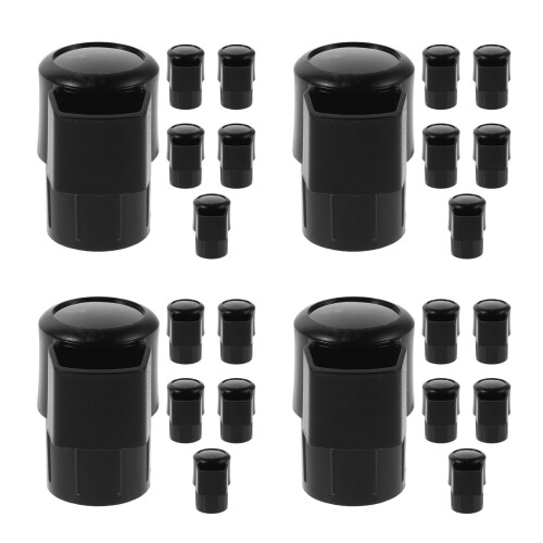 24Pcs Durable Rubber Alto Saxophone End Caps Easy Install Plugs 1