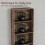 Vida Designs (4 Tier Large) Cambridge Wooden Bookcases Shelving Display Storage Unit 7