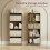 Vida Designs (4 Tier Large) Cambridge Wooden Bookcases Shelving Display Storage Unit 4