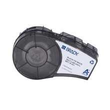 Brady Self-Laminating Vinyl Wrap Around Labels with Ribbon Pre-Sized for M210 M211 Printers - 0.75" x 1"