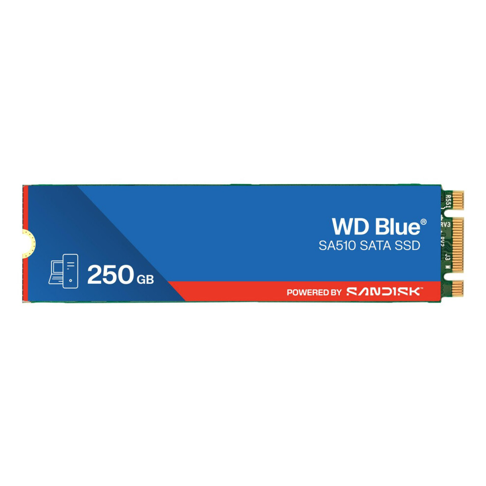 Western Digital Wd Sa510 Sata Ssd M.2 2280 Powered By Sandisk 250 Gb Blue 5715328199217