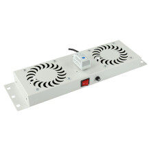 Lanview 2x analóg ventilátormodul termosztáttal, brit csatlakozóval, RAF115WH-UK