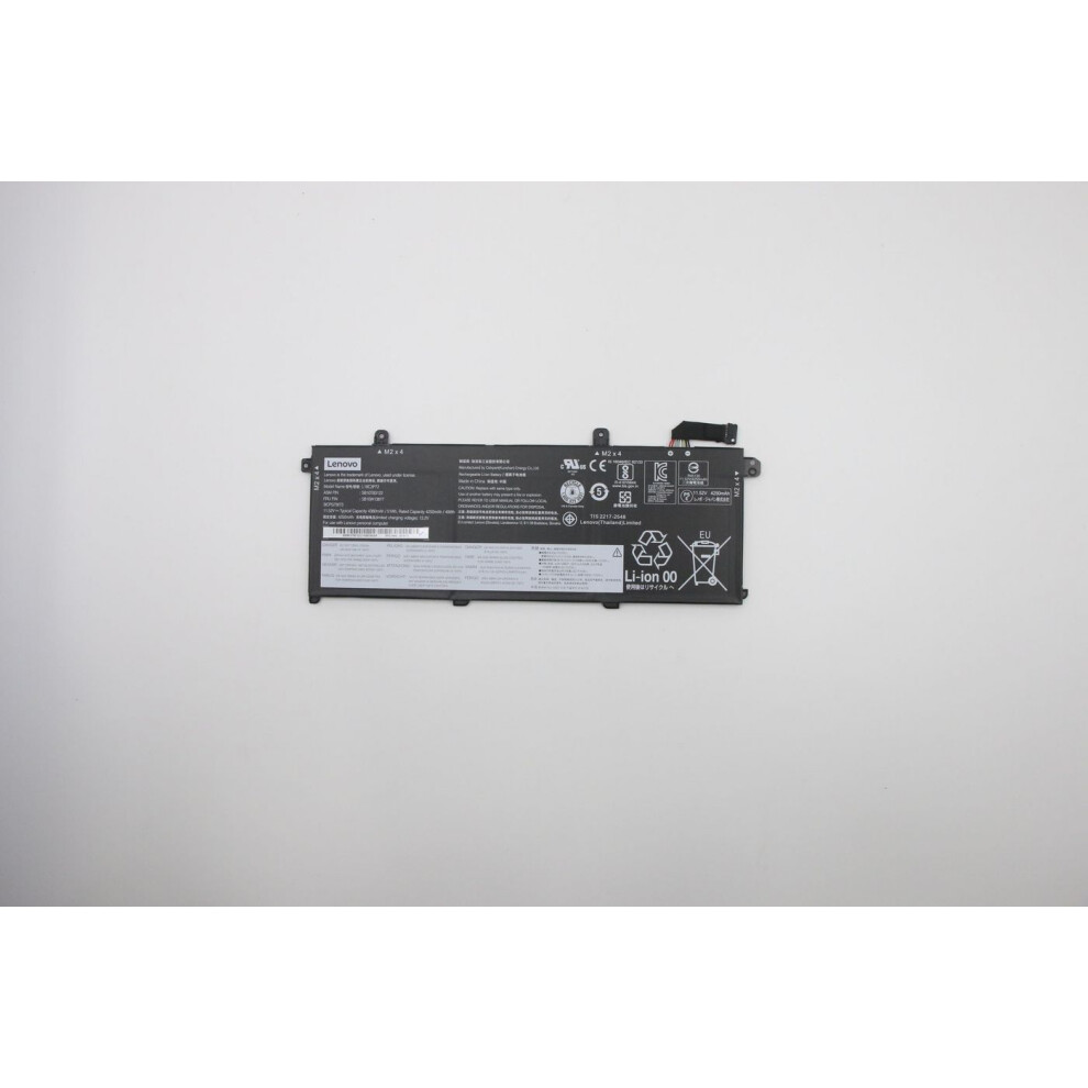 Lenovo Internal 3-Cell Lithium-Ion Battery With 50Wh Capacity Designed For Thinkpad Laptops Supports Cxp Interface.