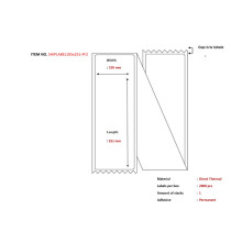 Capture Ship-label 105 x 251mm Fanfold. Direct Thermal 2000 labels per box. Ideal for Postnord DB Schenker UPS DHL or DSV packages