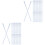 80Pcs Blue Plastic Slide Binders Pull Rod Clips for School and Office 2