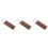 3Pcs Creative Brown Guitar Shape Opener Magnetic Portable Use 3