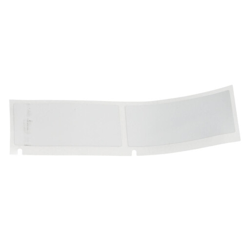 Brady Metallised Polyester 25.4 x 50.8mm White 140pcs 1