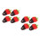 8Pcs Multi PVC Artificial Strawberry Charms for DIY Crafts and Display 5
