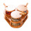 3Pièces Ensembles Bocaux Verre Pour Condiments Couvercle Bambou 1