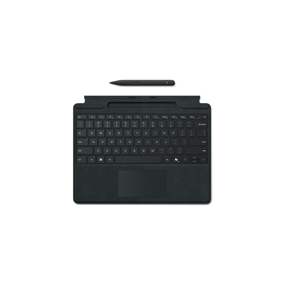 Microsoft Surface Pro Keyboard With Slim Pen For Business - Black