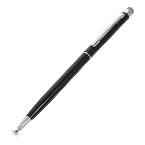 2Pcs Black Metal Stylus Pen for Tablets Dual Function Touchscreen Pen