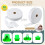 Tiras de Manta Acrílica em Rolo com Molde para Tubos, 2 1/4 Polegadas, Mistura de Algodão, para Quilting e Tapetes 7
