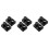 12Pcs Car Ac Vent Extension Adapter Black Plastic for Quiet Airflow 5