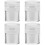 4St Reisbare Mini Plastic Potjes Met Voor Crèmes En Lotion 4