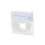 Lanview by Logon EURO OUTLET 45x45 - 1-PORT MODULE 2