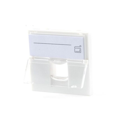 Lanview by Logon EURO OUTLET 45x45 - 1-PORT MODULE 1