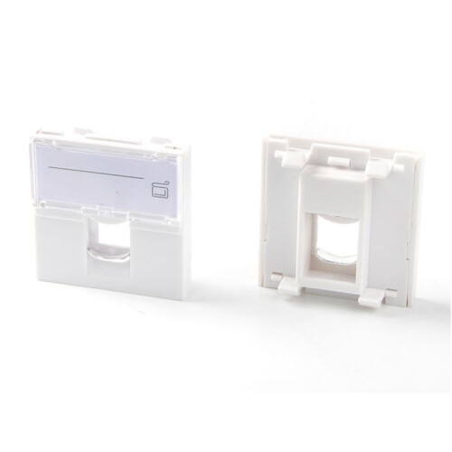 Lanview by Logon EURO OUTLET 45x45 - 1-PORT MODULE 2