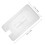Stackable Clear Food Pan Lids 1/3 Size Buffet Cover 2