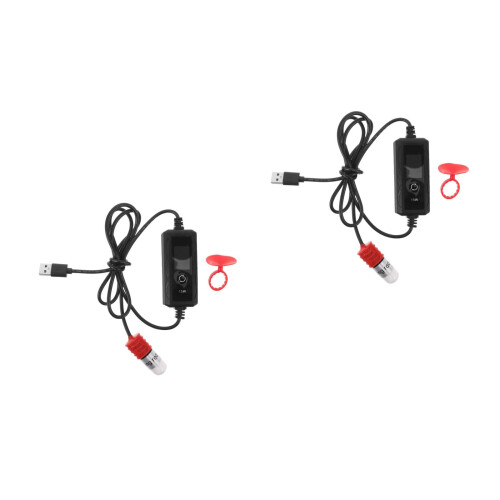 2St USB Aquarium Verwarming Mini Heater Kleine Multi Kleur 2
