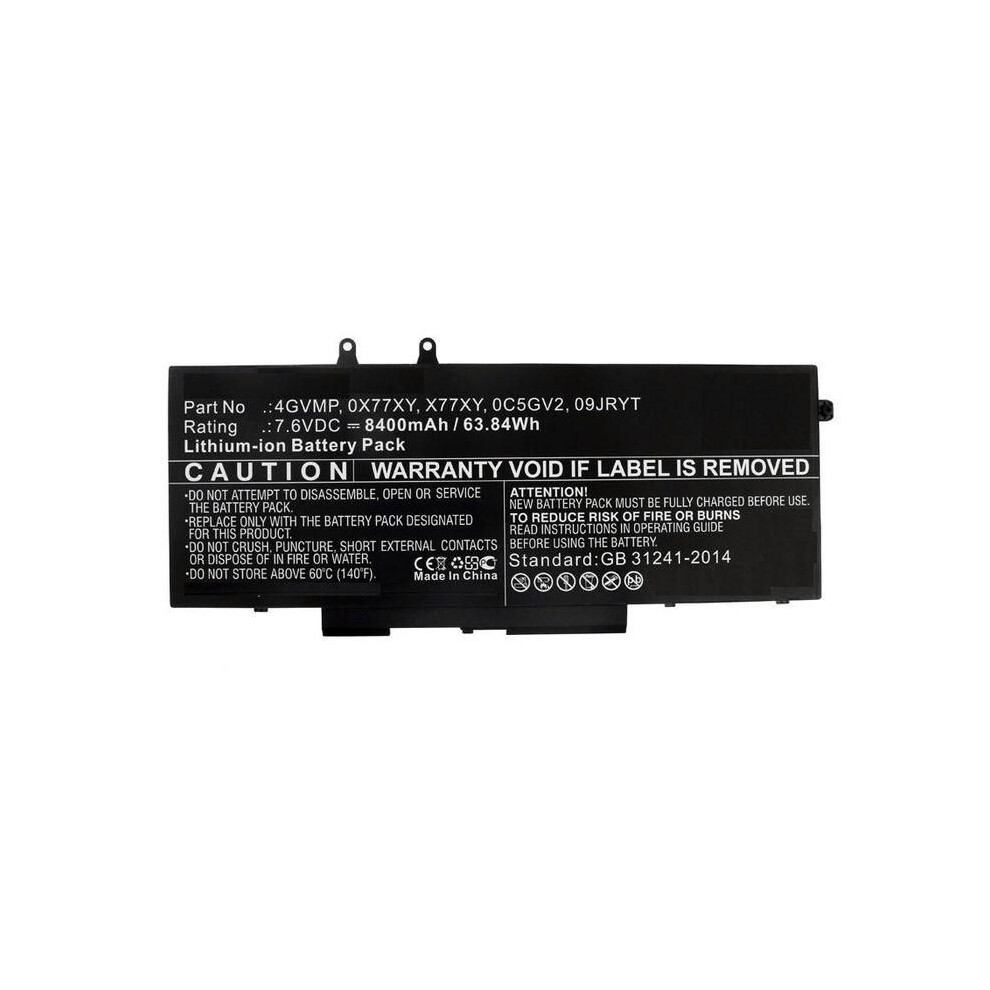 Coreparts Laptop Battery 61Wh Li-Ion 7.6V 8000Mah 5715063511688