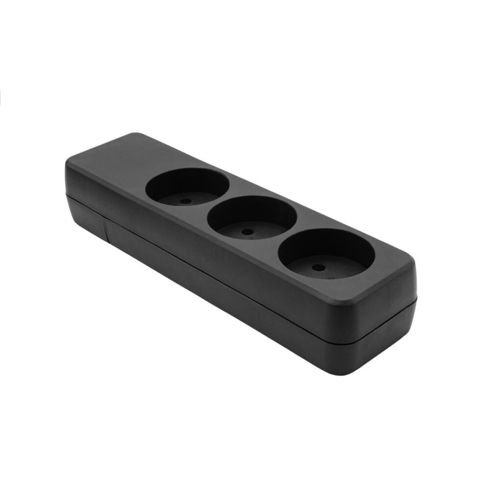 Proxtend Danish Power Strip 3-Way Black 5714590023541