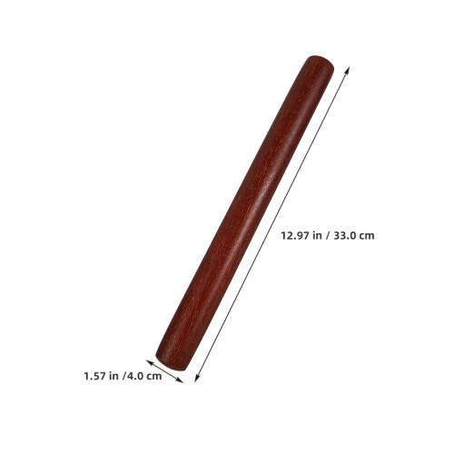 1Bâton Robuste En Bois Pour Tai Chi Décoratif Usage 1