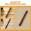 1Bâton Robuste En Bois Pour Tai Chi Décoratif Usage 5