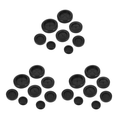 24Pcs Rubber Grommets for Automotive and Wiring Use