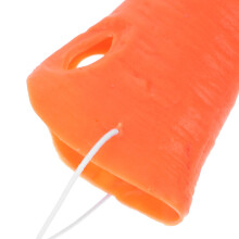 5Pièces Nez Carotte Orange Souple Snowman Pour Accessoire Fête