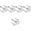 15Pcs Decorative Silver Guitar Bottles Heavy Duty 3