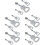15Pcs Decorative Silver Guitar Bottles Heavy Duty 5
