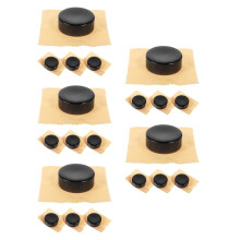 20Pcs Black String Maintenance Rosin for Violin Viola Cello Erhu Bow